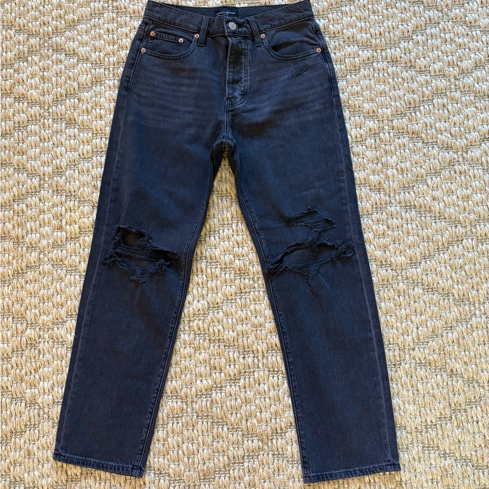 Lucky Brand 90s Loose High Rise Straightt